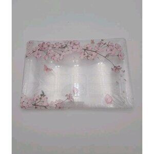 Plastic Hard‎ Case Cover Laptop Shell 8 1/2 By 12 Flowers Butterfly Cherry New